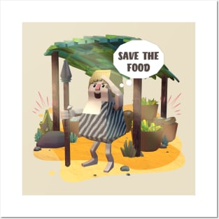 Save the food, Rho Posters and Art